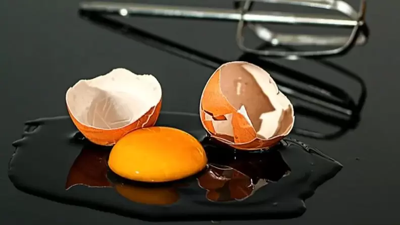 koristi in škode surovih jajc